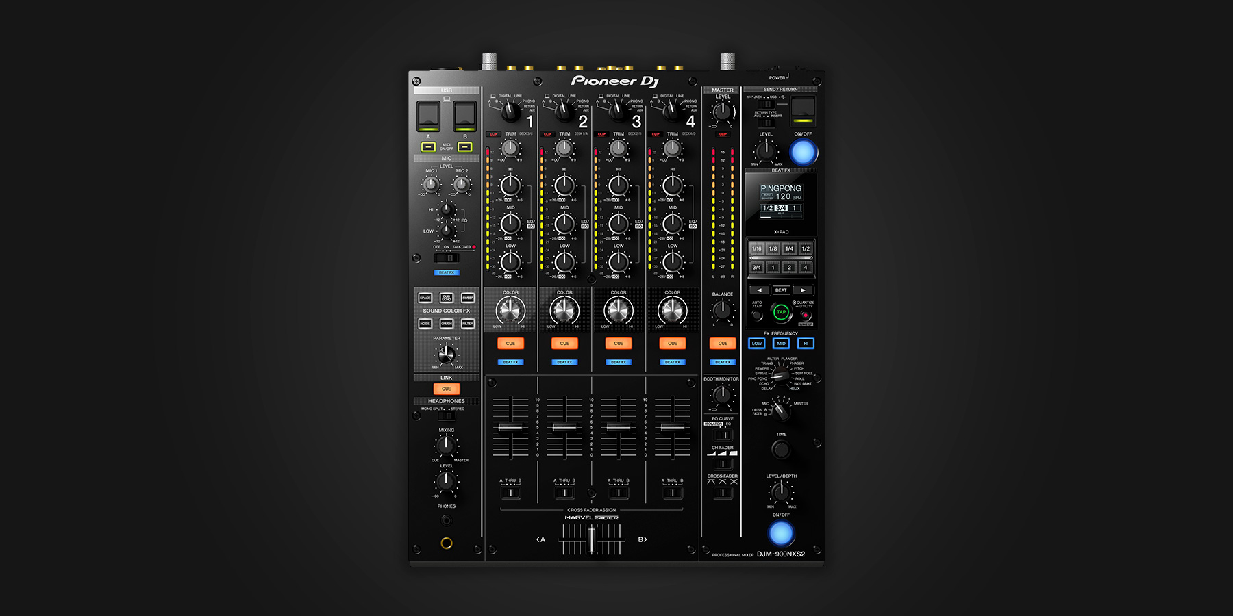 DJM 900 NXS2 Mixer by AlphaThetha